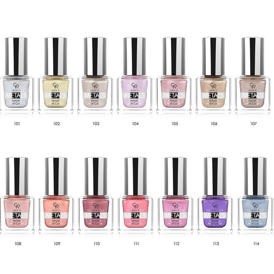 Golden Rose Metals Metallic Nail Color 104 Metallic Oje