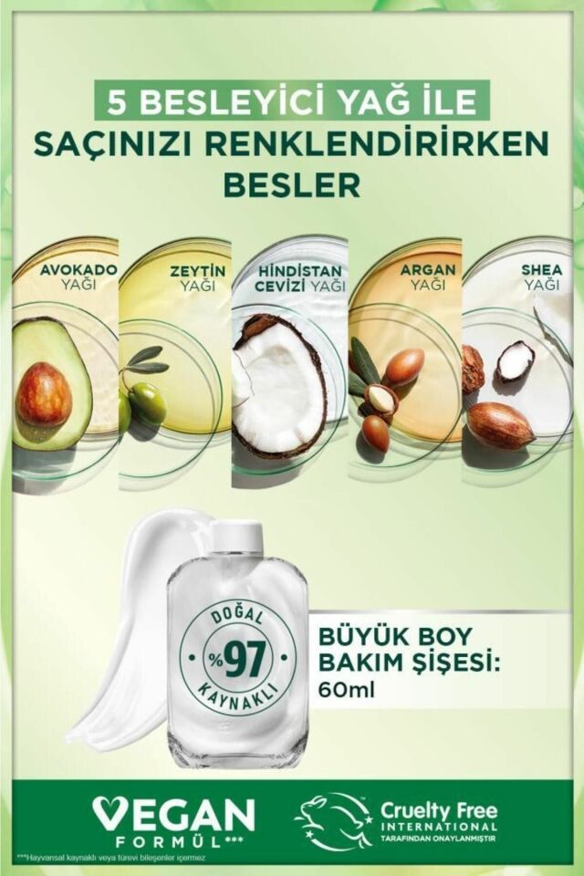 Garnier Nutrisse 8N Bal Köpüğü Yoğun Besleyici Kalıcı Krem Saç Boyası