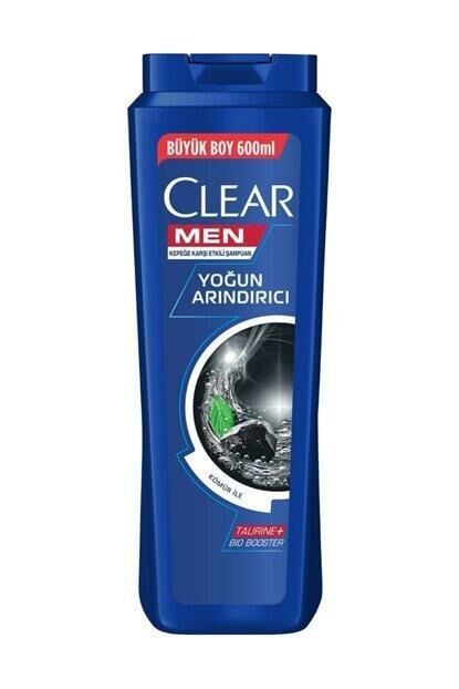 Clear Men Şampuan 600 Ml Kömür Yoğun Arındırıcı