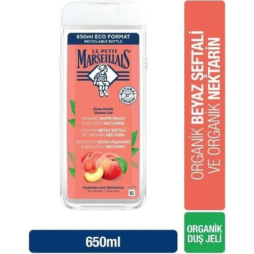 Le Petit Marseillais Duş Jeli Beyaz Şeftali ve Nektarin 650 Ml