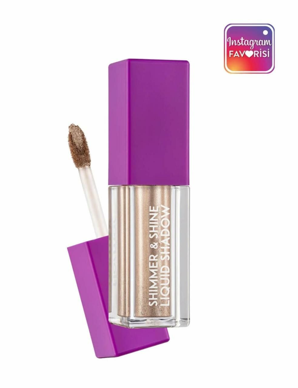 Flormar Shimmer Shine Liquid Shadow Gold Göz Farı