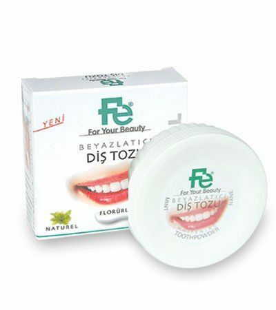 FE Smokers Beyazlaştırıcı Diş Tozu 55g - Nane