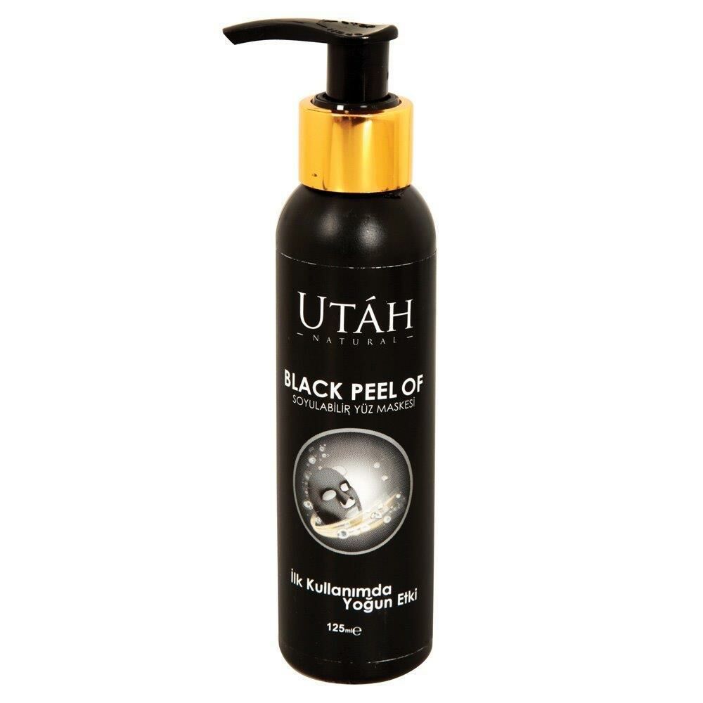 Utah Soyulabilir Siyah Maske 125 ml
