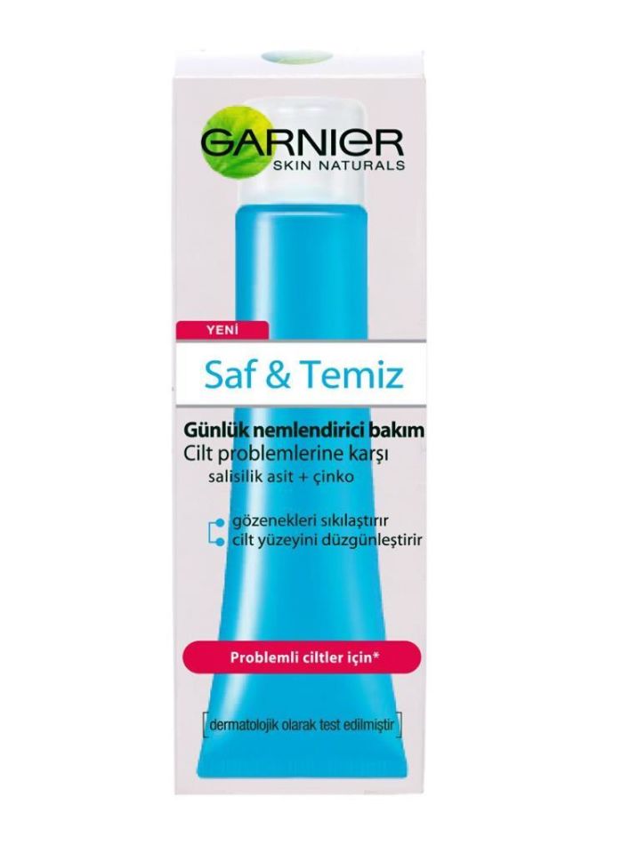 Garnier Saf ve Temiz Promlemli Ciltler İçin Nemlendirici Bakım 40 Ml