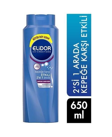 Elidor Şampuan Kepeğe Karşı 2 si 1 Arada 650 Ml