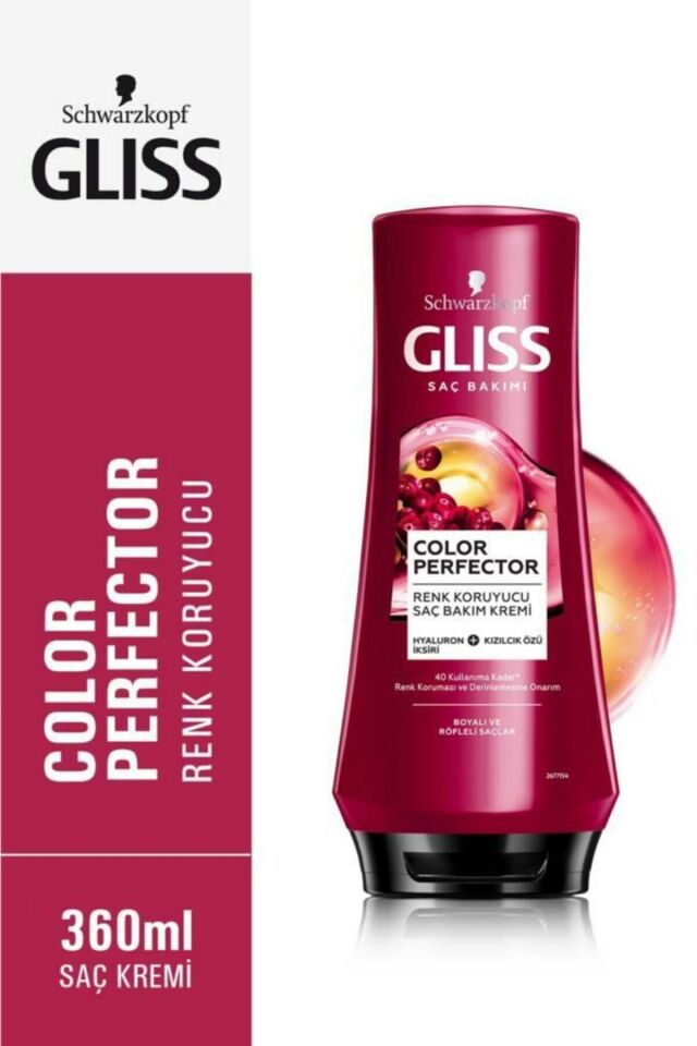 Gliss Saç Kremi 360 Ml Color Perfector Renk Koruyucu