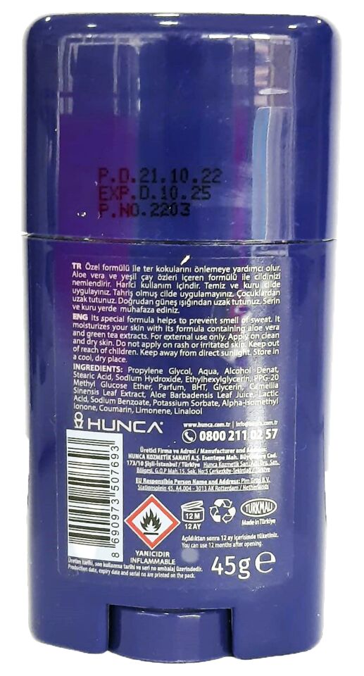 Caldion Classic Stick Erkek Aloe Vera - 45 Gr