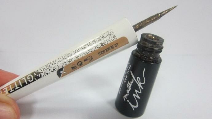 Maybelline Master Ink Glitter 20 Black Gold Eyeliner