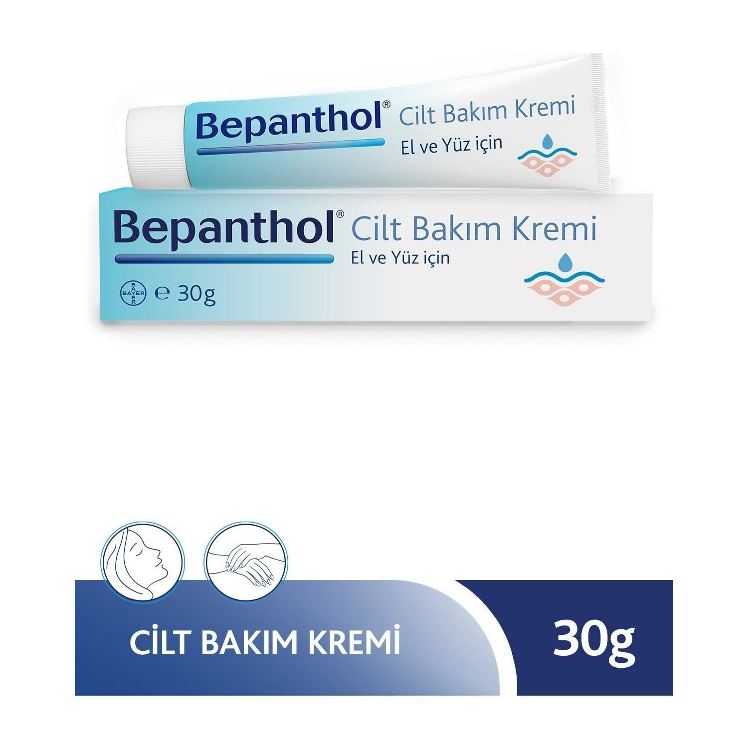 Bepanthol El ve Yüz İçin Cilt Bakım Kremi 30 gr
