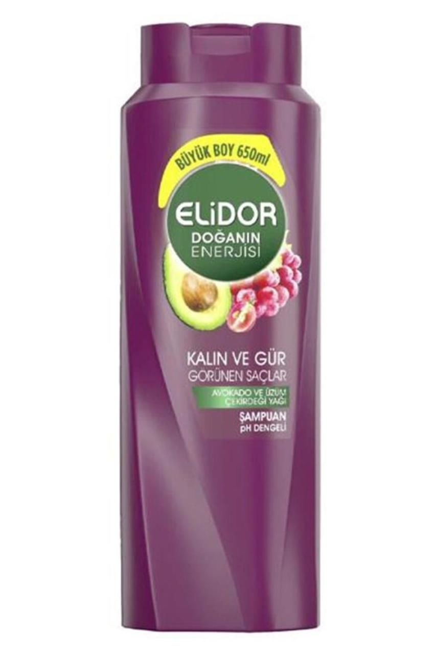 Elidor Şampuan Doğanın Enerjisi Avokado Üzüm Çekirdeği 650 ml
