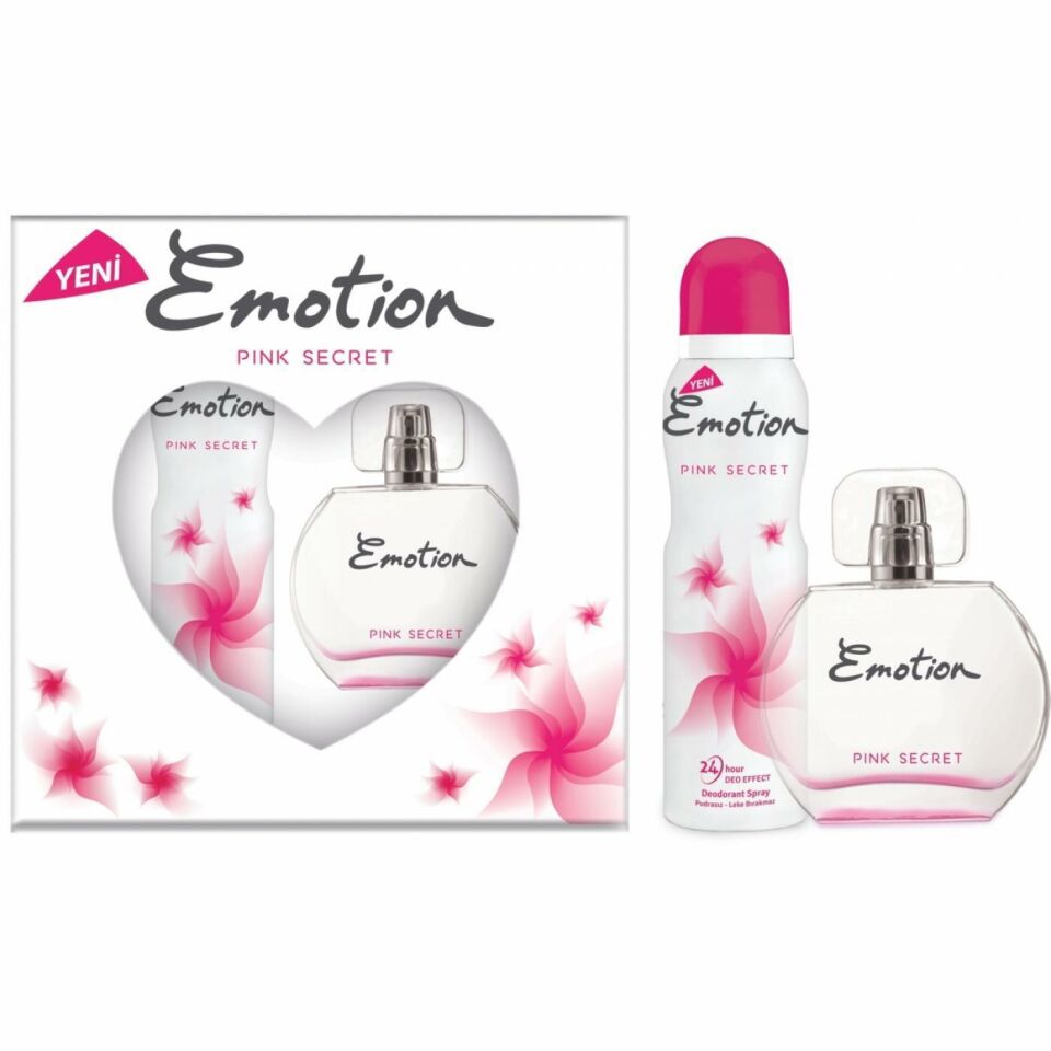 Emotion Pink Secret Edt Kadın 50 ml + Deo 150 ml