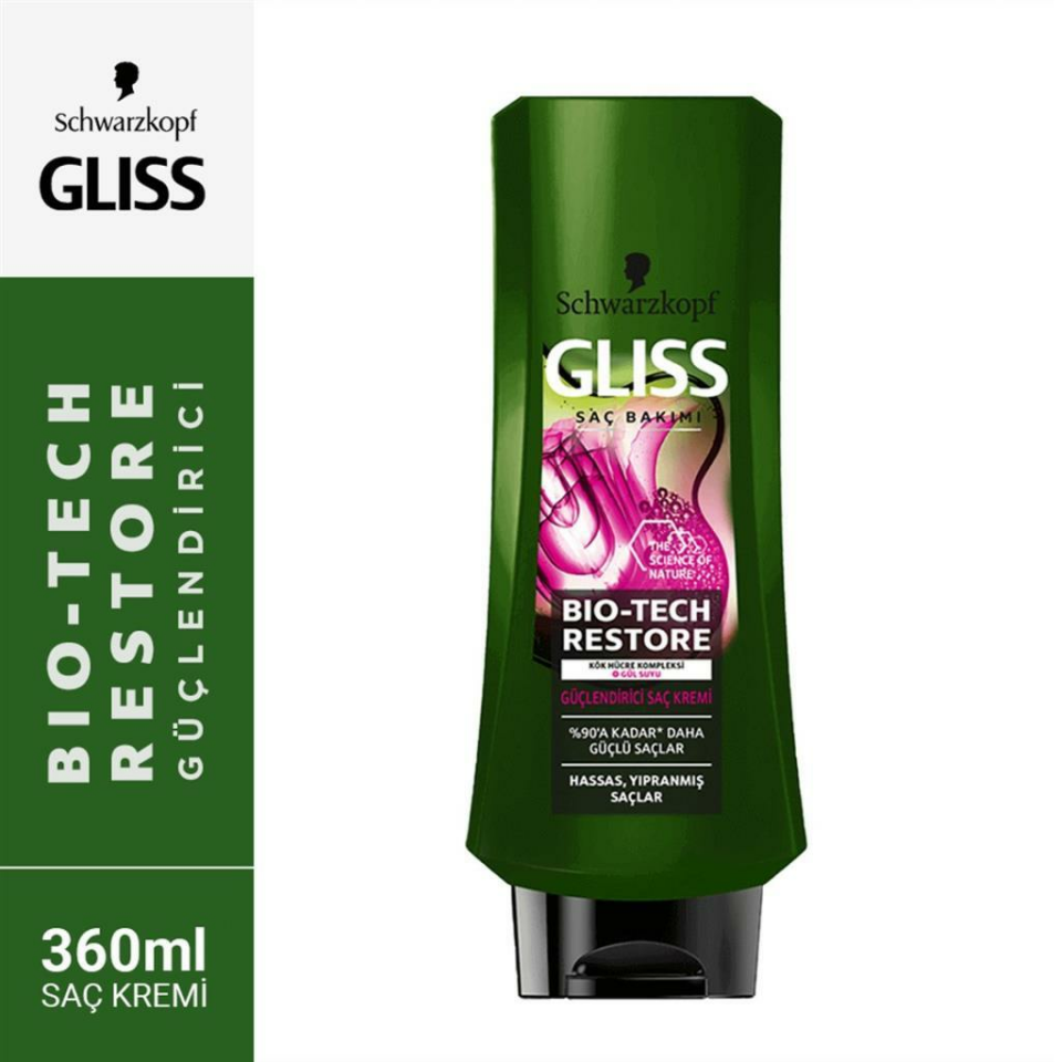 Gliss Saç Kremi 360 Ml Bio Tech Restore