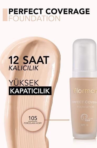 Flormar Perfect Coverage Fondöten 105