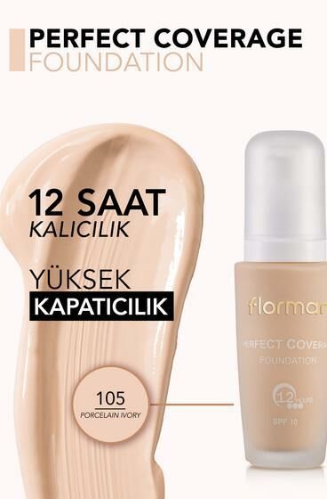 Flormar Perfect Coverage Fondöten 105