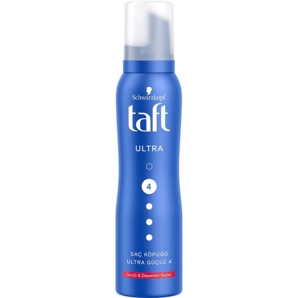 Taft Saç Köpüğü 150ML Ultra Güçlü ve Dayanıklı Saçları 04
