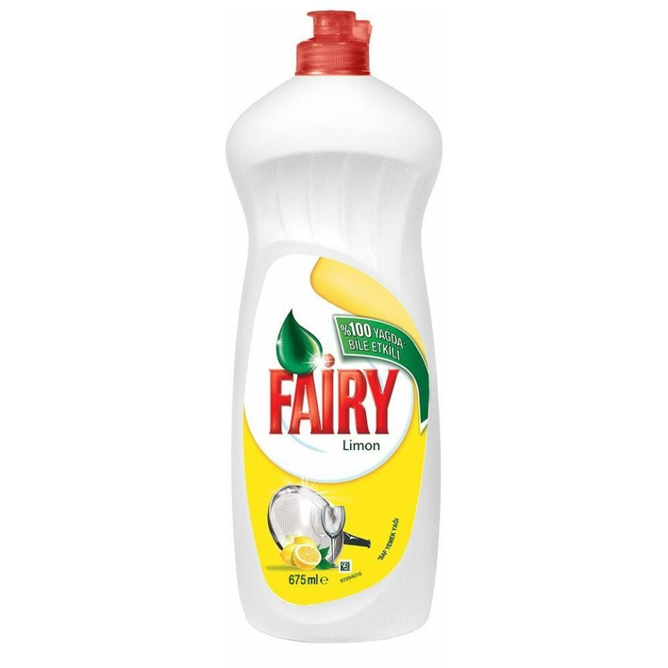 Fairy Bulaşık Deterjanı 650 Ml Limon