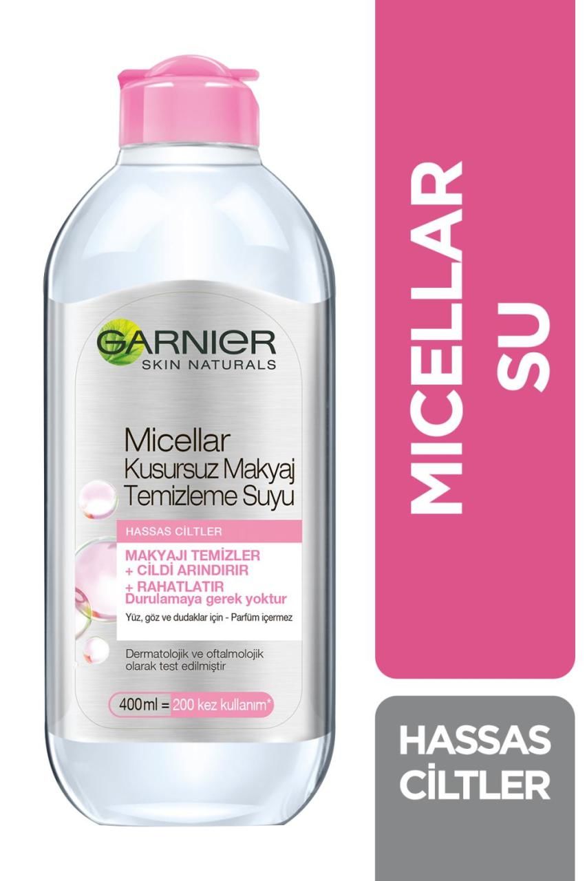 Garnier Micellar Kusursuz Makyaj Temizleme Suyu 400 Ml Hassas Ciltler