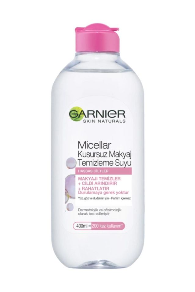 Garnier Micellar Kusursuz Makyaj Temizleme Suyu 400 Ml Hassas Ciltler