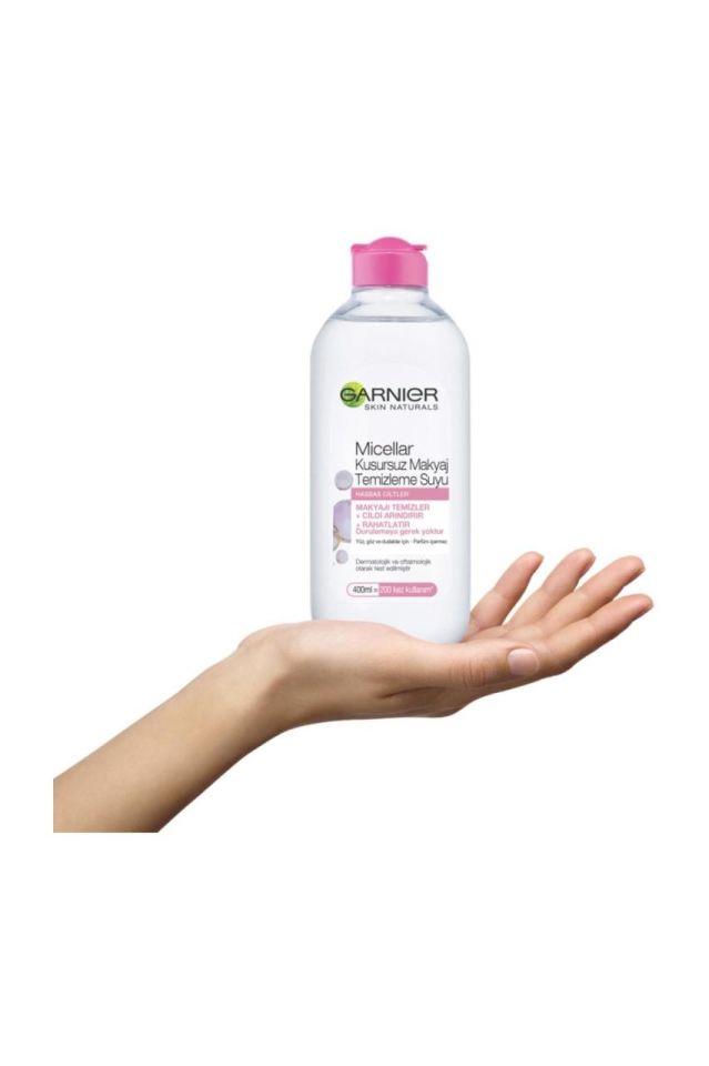 Garnier Micellar Kusursuz Makyaj Temizleme Suyu 400 Ml Hassas Ciltler