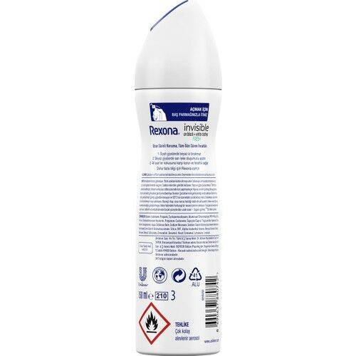 Rexona Deodorant Women Invisible Fresh Spray 150 Ml