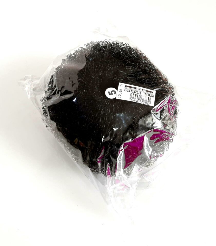 Saç Topuz Süngeri Büyük Sihirli Toka