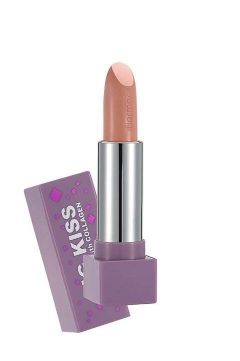 Flormar Big Kiss Collagen Dolgunluk ve Pürüzsüzlük Veren Yarı Mat Bitişli Ruj 001 GOOD AS MINE 8682536030069