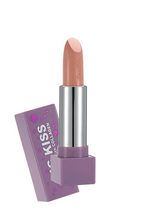 Flormar Big Kiss Collagen Dolgunluk ve Pürüzsüzlük Veren Yarı Mat Bitişli Ruj 001 GOOD AS MINE 8682536030069