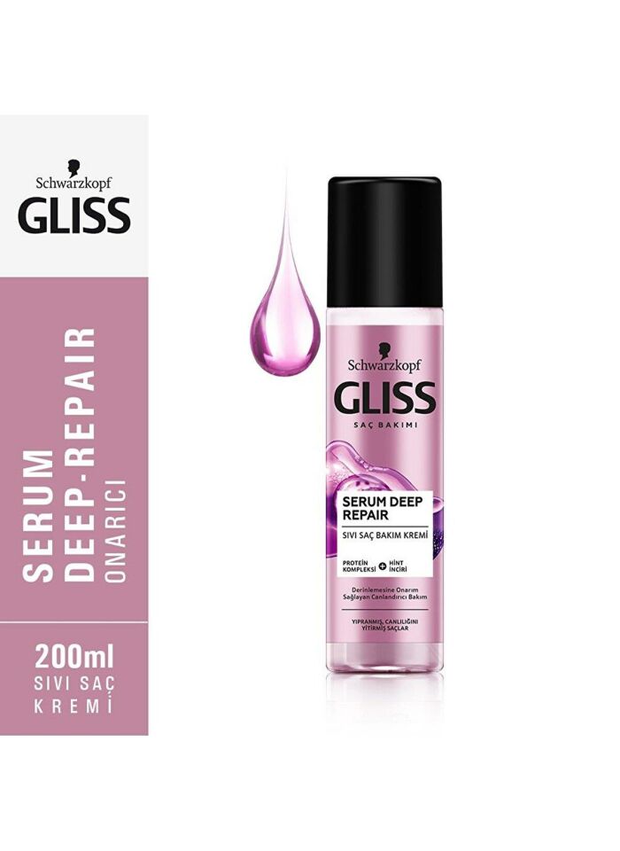 Gliss Sıvı Saç Kremi 200 ml Serum Deep Repair