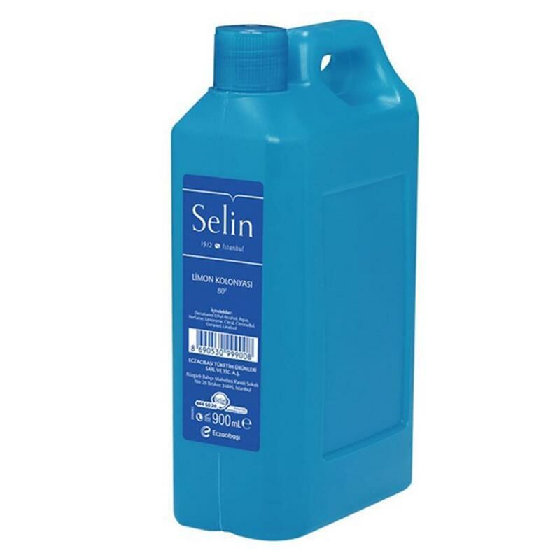 Selin Limon 900 ml Bidon Kolonya Bidon