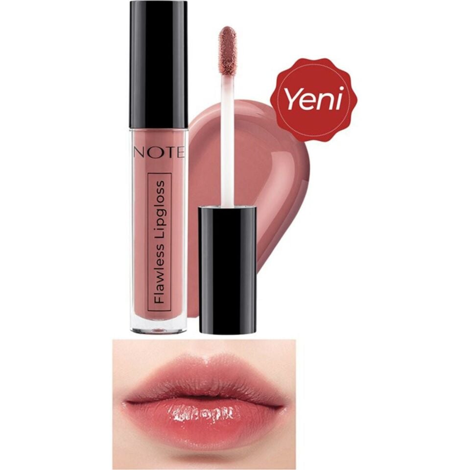 Note Cosmetics Flawless Lipgloss Nemlendirici Etkili Parlak Ruj 03 Dried Rose