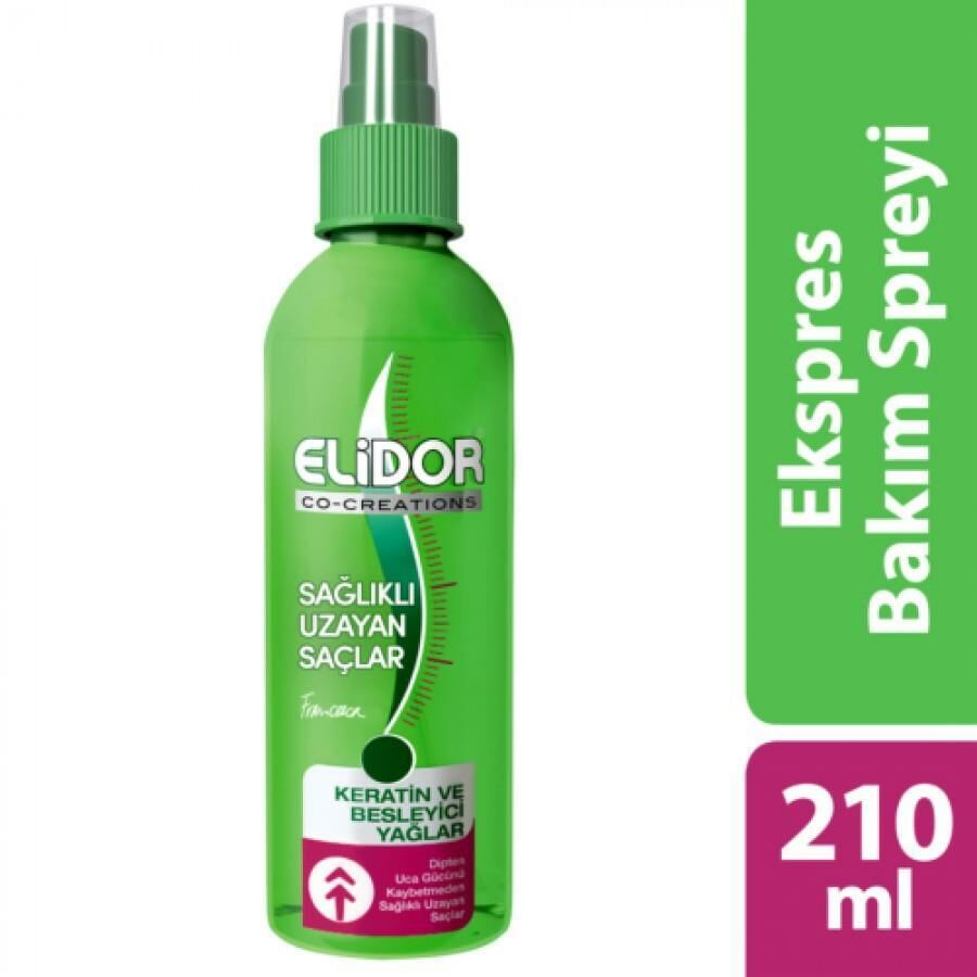 Elidor Sıvı Saç Kremi Sağlıklı Uzayan Saç Bakım Spreyi 210ml