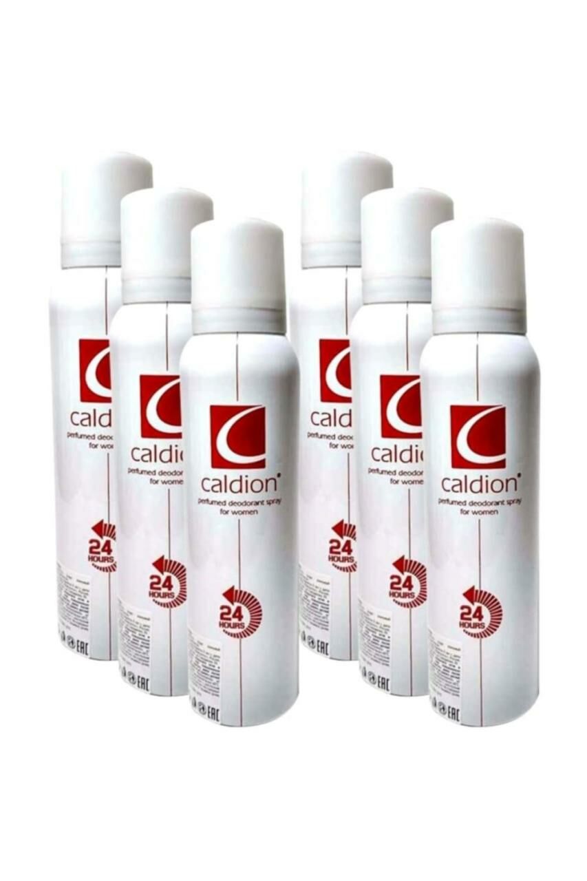 6 Adet Caldion Classic Bayan Deodorant 150 Ml