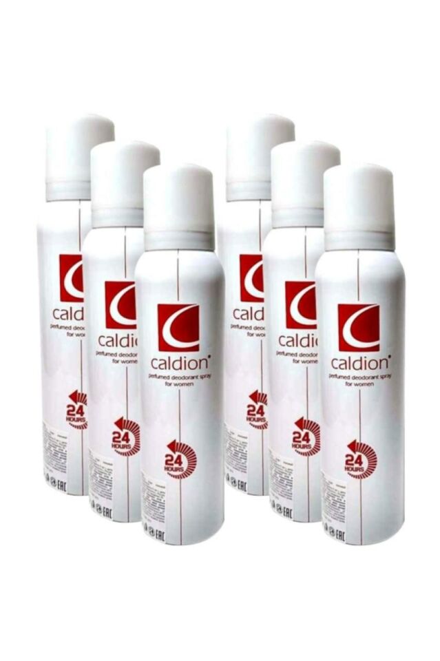 6 Adet Caldion Classic Bayan Deodorant 150 Ml