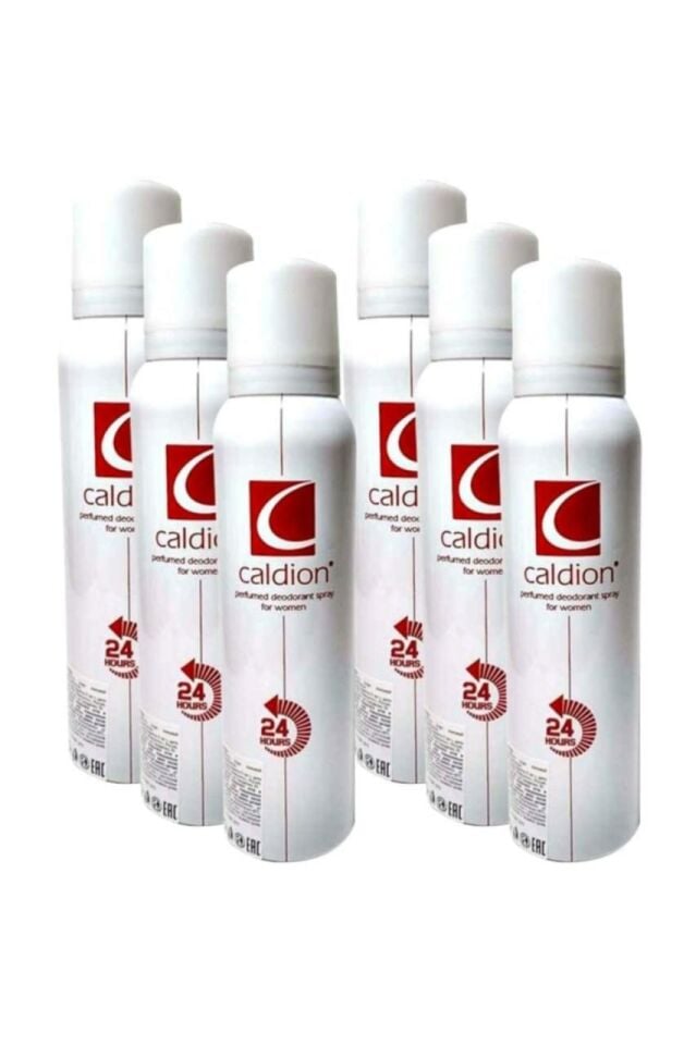 6 Adet Caldion Classic Bayan Deodorant 150 Ml