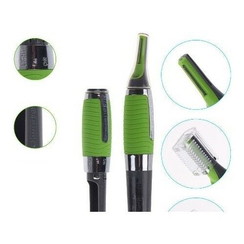 Micro Touch NAX Kaş, Ense Favori Burun Yanak Kıl Alma Makinesi Pilli