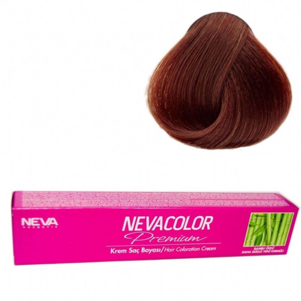 Neva Color Tüp Saç Boyası 6.0 Yoğun Koyu Kumral 50 Gr + Oksidan Sıvısı 50 Ml