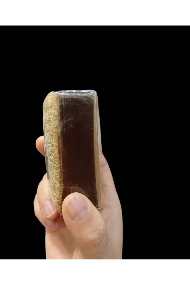 Sabuncu Hacı El Yapımı Doğal Kabak Lifli Sabun Katran ve Kükürtlü