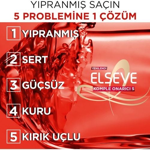 L'Oréal Paris Elseve Komple Onarıcı 5 S.O.S Koruyucu - Kurtarıcı Bakım Kremi 200 ml