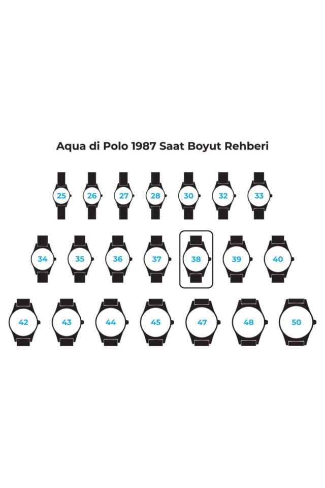Aqua Di Polo Unisex Hasır Kol Saati APL12C195H02