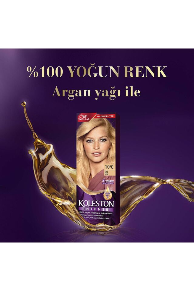 Koleston Intense Saç Bayası 10.0 Ultra Açık Sarı