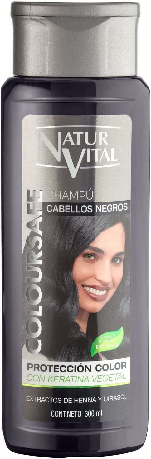 Natur Vital Siyah Renk Koruyucu Renkli Şampuan 300 Ml
