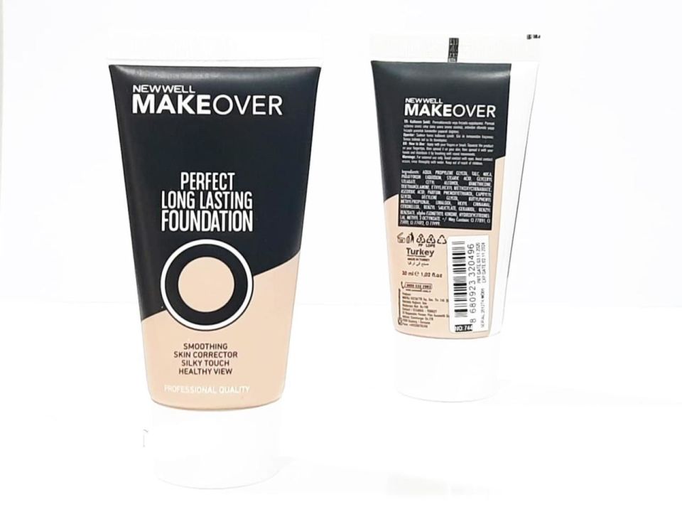 New Well Makeover Perfect Long Lasting Fondöten 744 Tüp