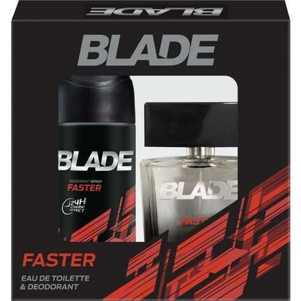 Blade Faster Set Edt 100 ML + Deodorant 150 Ml Erkek Parfüm Seti