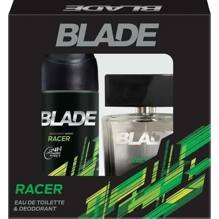 Blade Racer Set Edt 100 ML + Deodorant 150 Ml