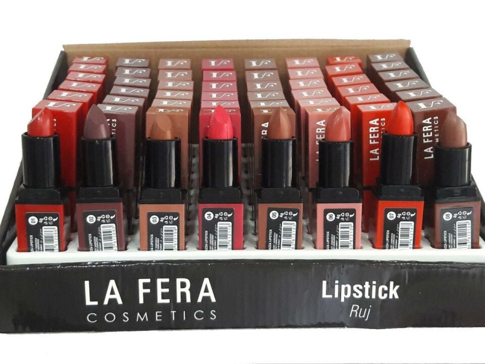 La Fera Piazza Mat Ruj Lipstick 08 Koyu Kahve