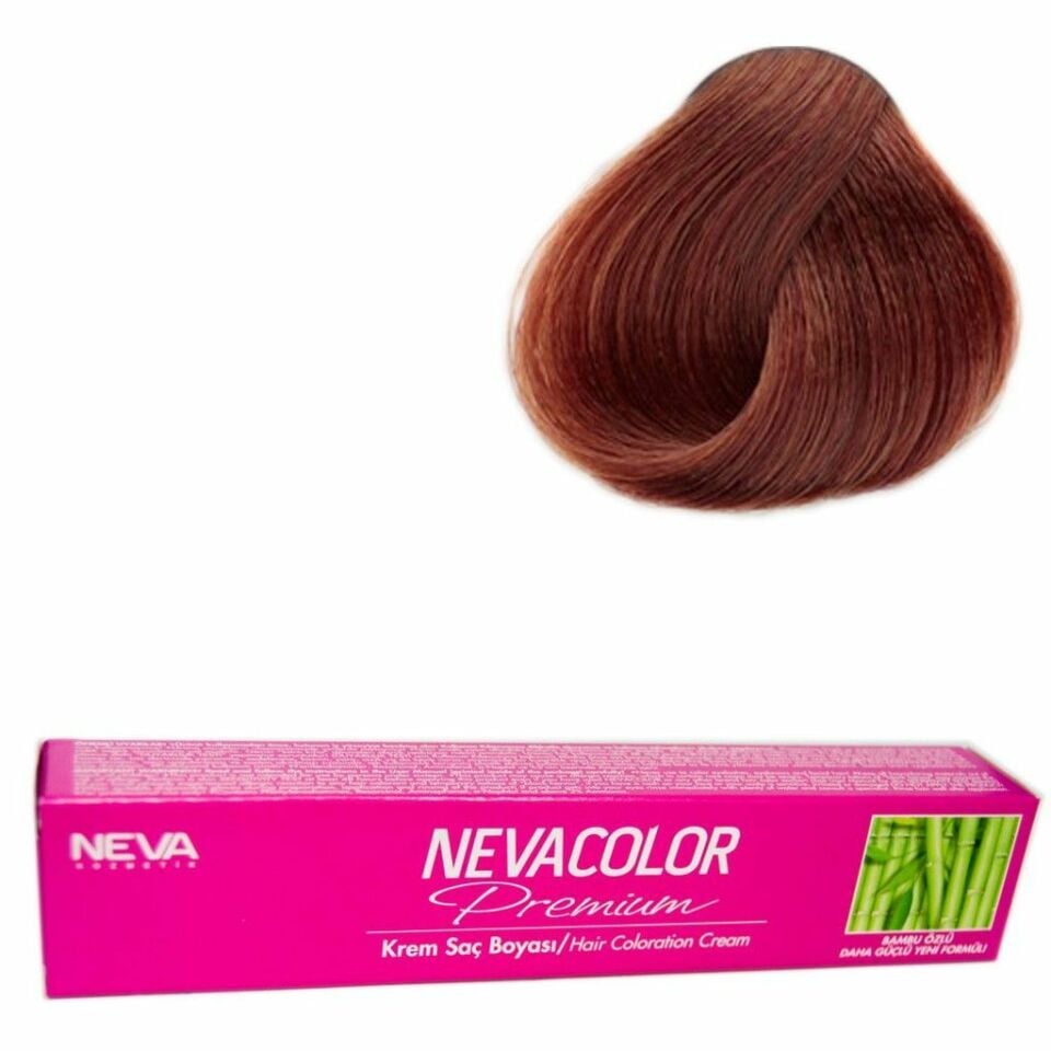 Neva Color Tüp Saç Boyası 6.35 Çikolata Karamel 50 Gr + Oksidan Sıvısı 50 Ml