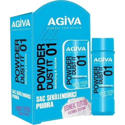 Agiva Güçlü Şekillendirme 01 Toz Wax 20 gr Esnek Tutuş Dolgun Görünüm