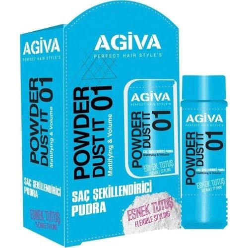 Agiva Güçlü Şekillendirme 01 Toz Wax 20 gr Esnek Tutuş Dolgun Görünüm