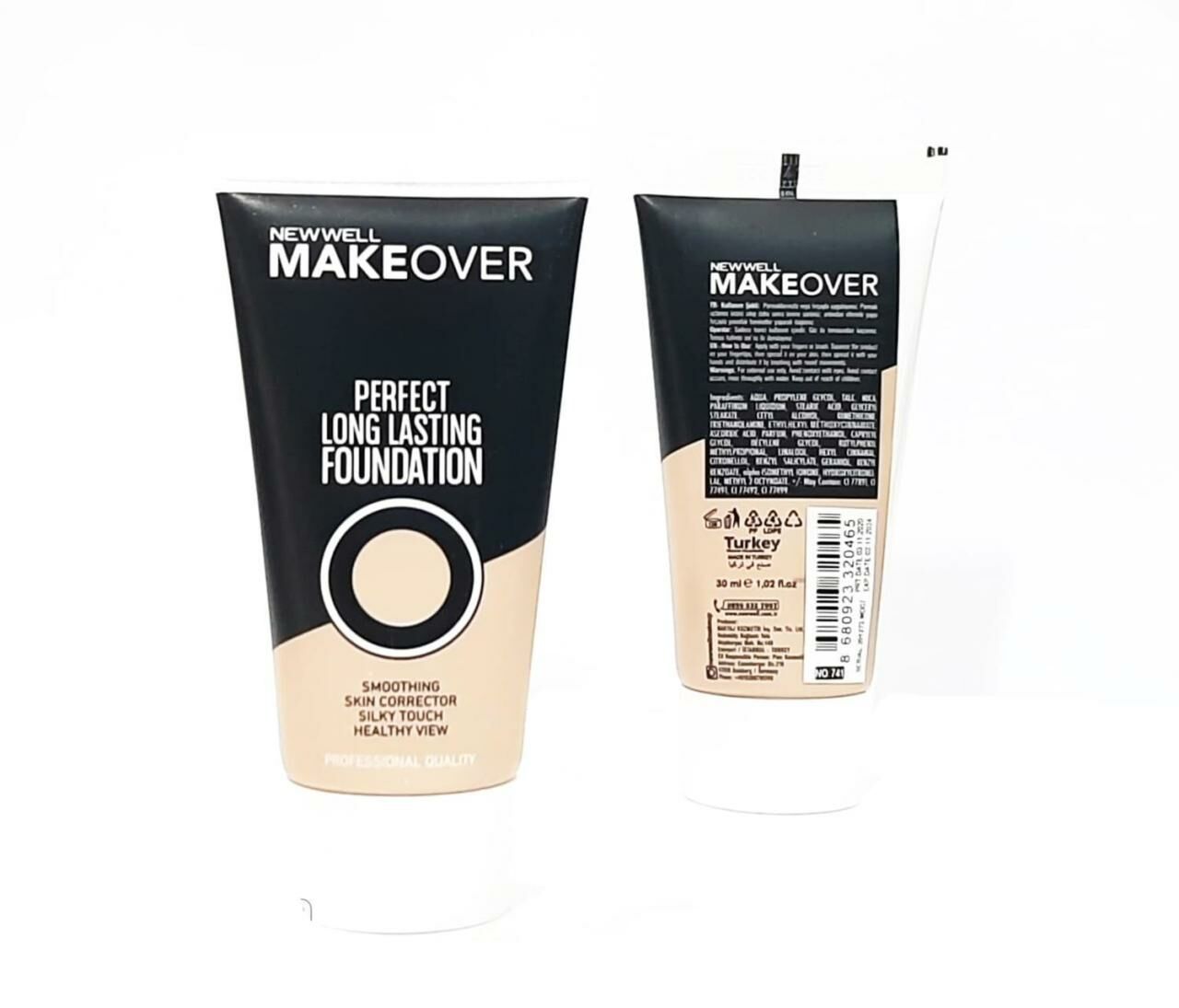 New Well Makeover Perfect Long Lasting Fondöten 741 Tüp