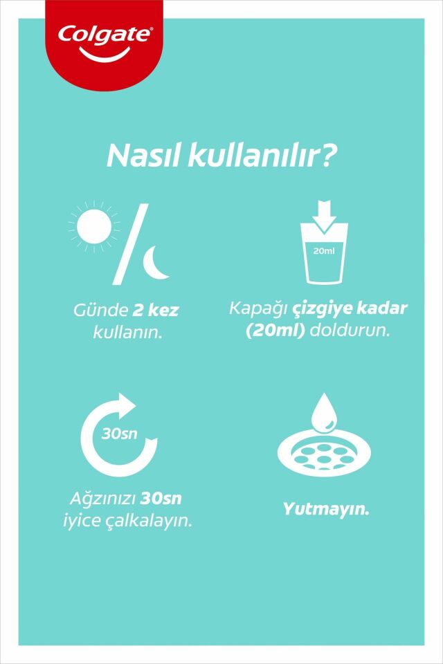 Colgate Plax Ağız Çalkalama Suyu Taze Nane 250 ml Gargara